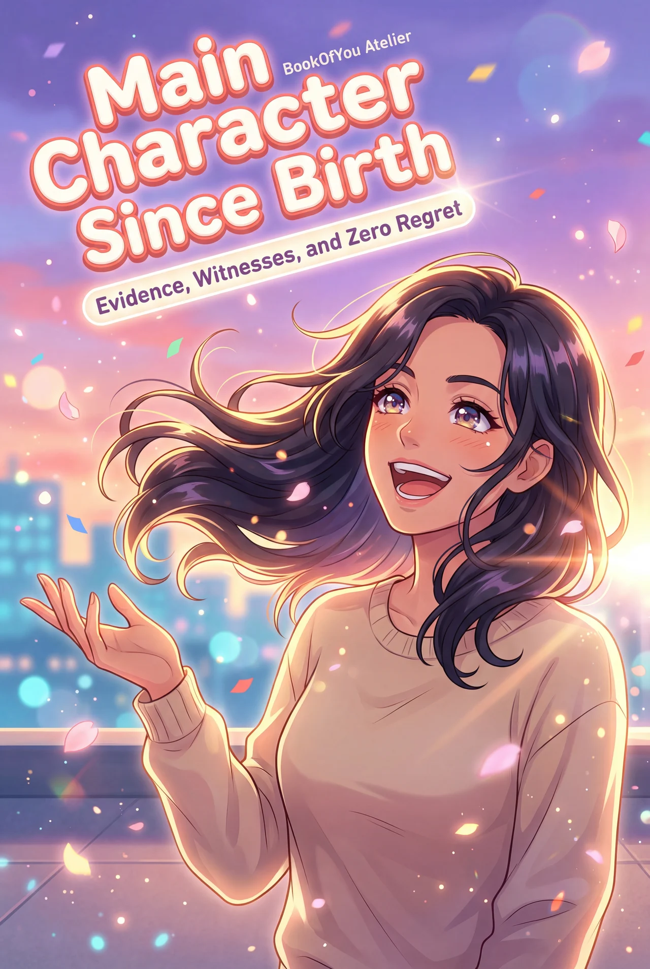 Anime hero book cover