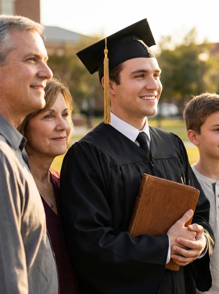 Graduation personalised book cover