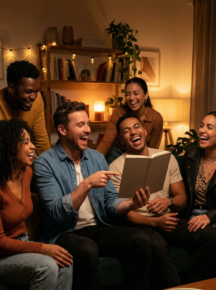 Comedy Roast personalised book cover